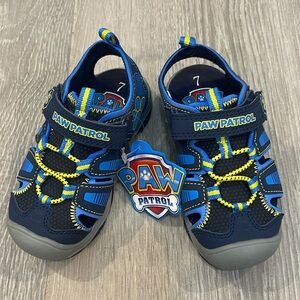 NWT Nickelodeon Paw Patrol Toddler Sandals Size 7
